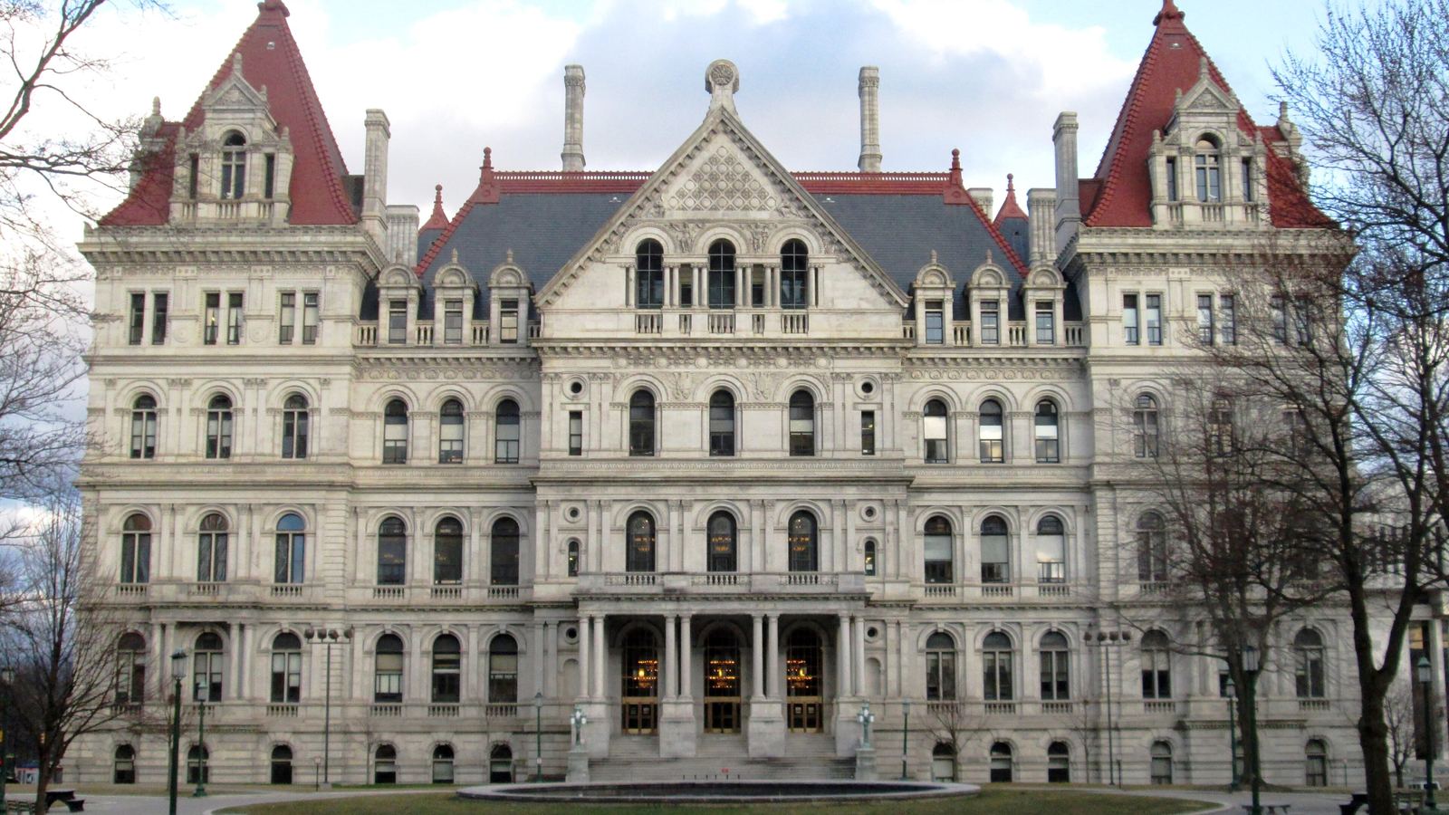 The New York State Capitol in Albany