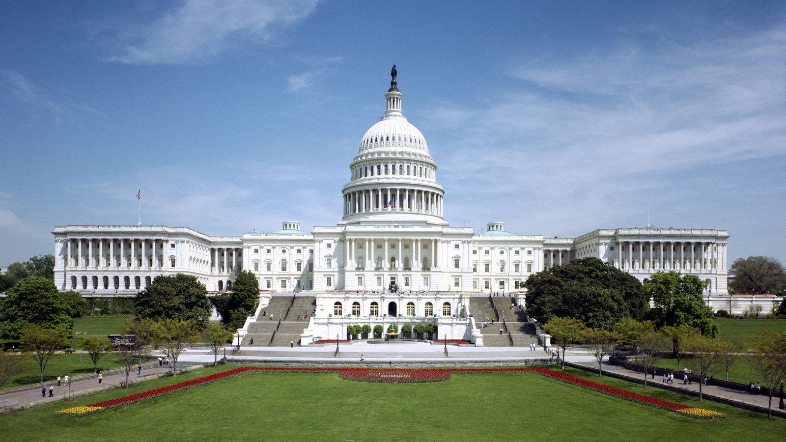 West front of the U.S. Capitol in Washington