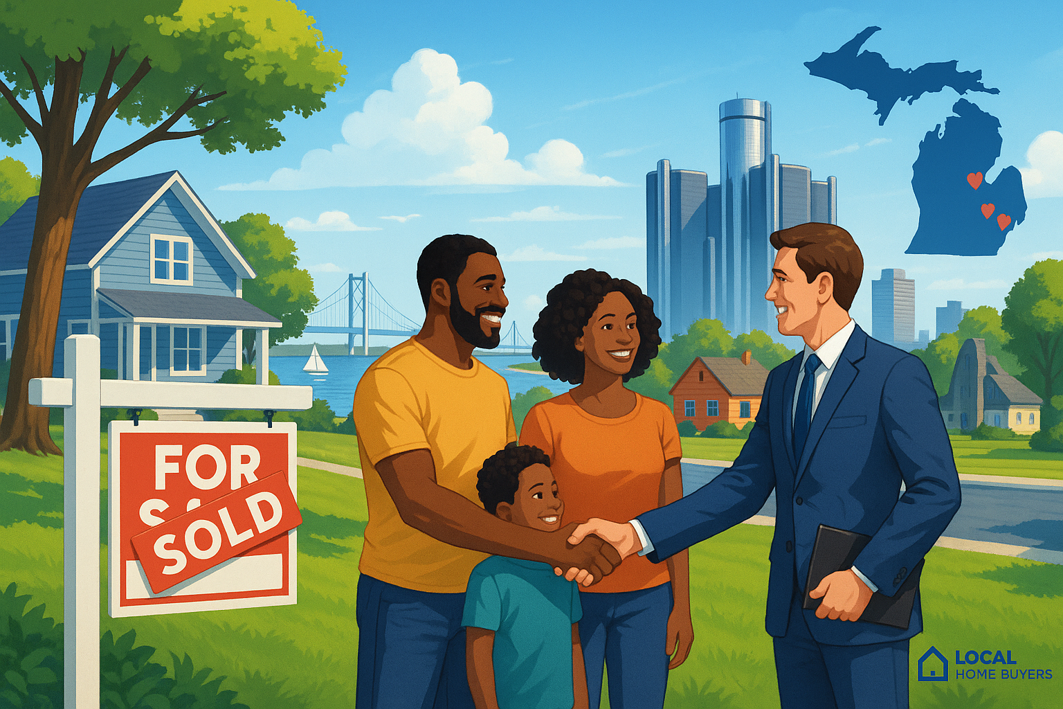 Local Home Buyers USA brand imagery