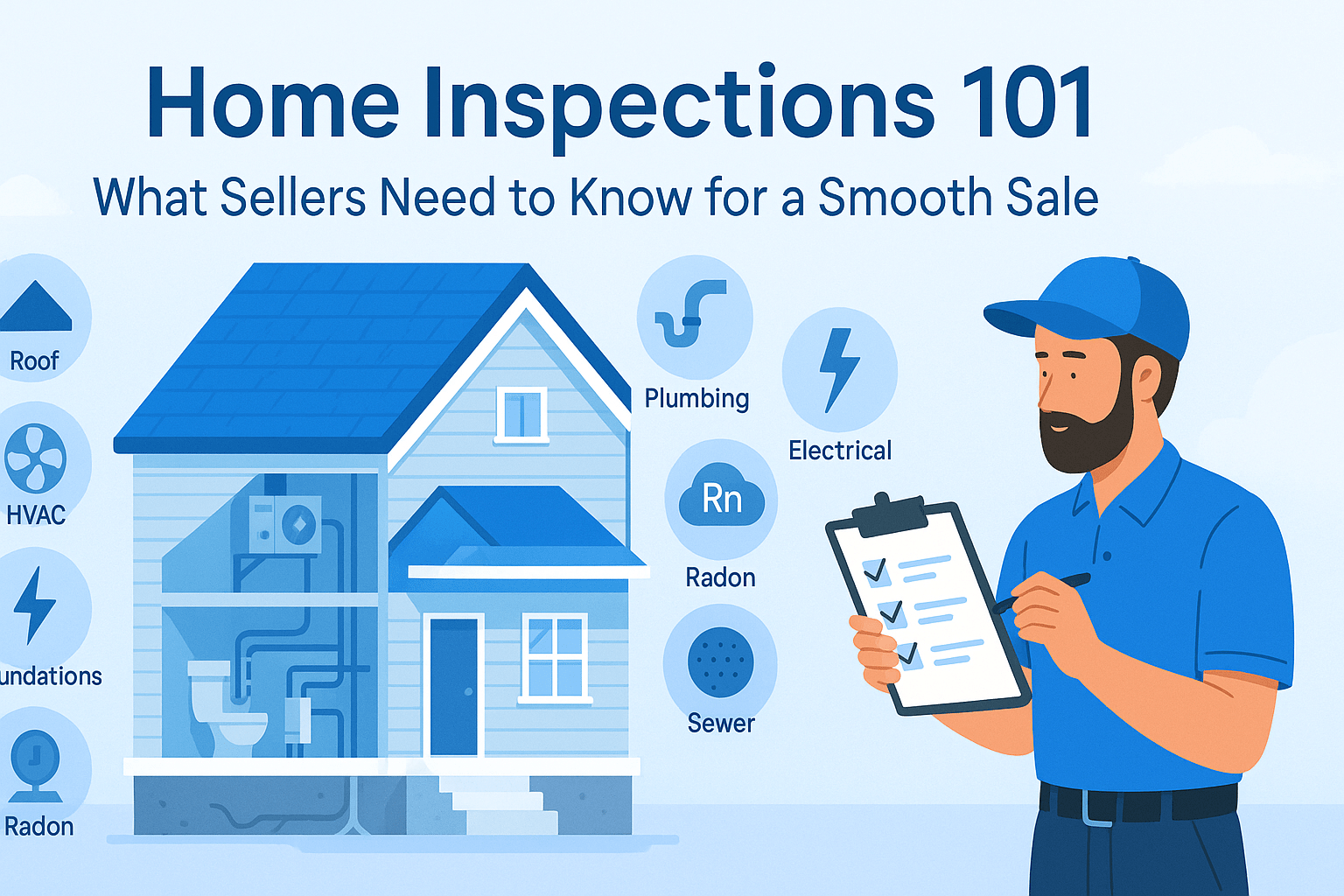 Home inspection visual — simplified seller playbook