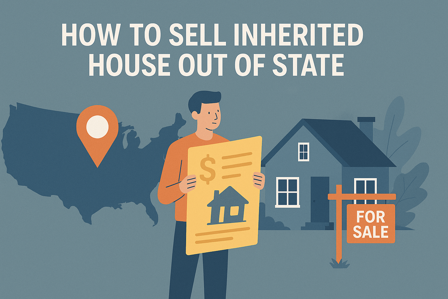 Featured illustration: selling an inherited home from another state