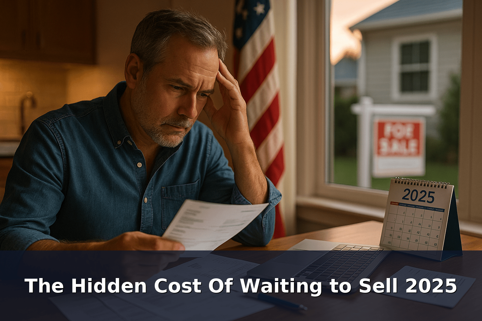 Featured graphic: Hidden costs of waiting to sell in 2025