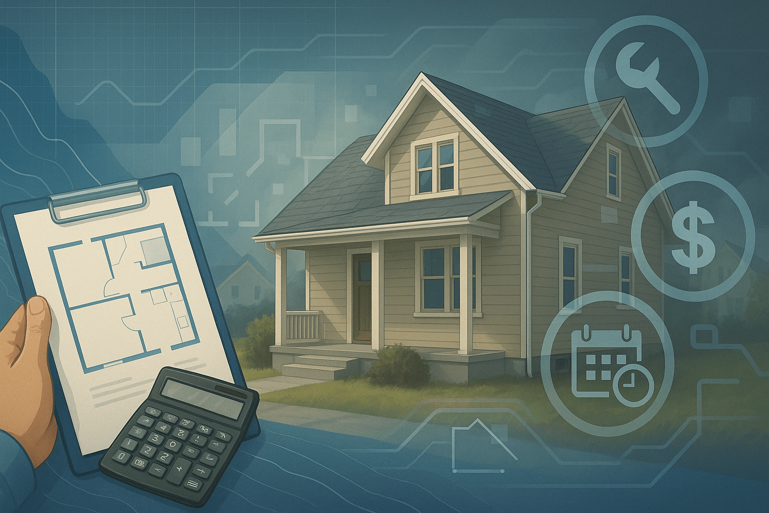 Seller packet: inspection notes, cost-to-cure estimate, and timeline plan