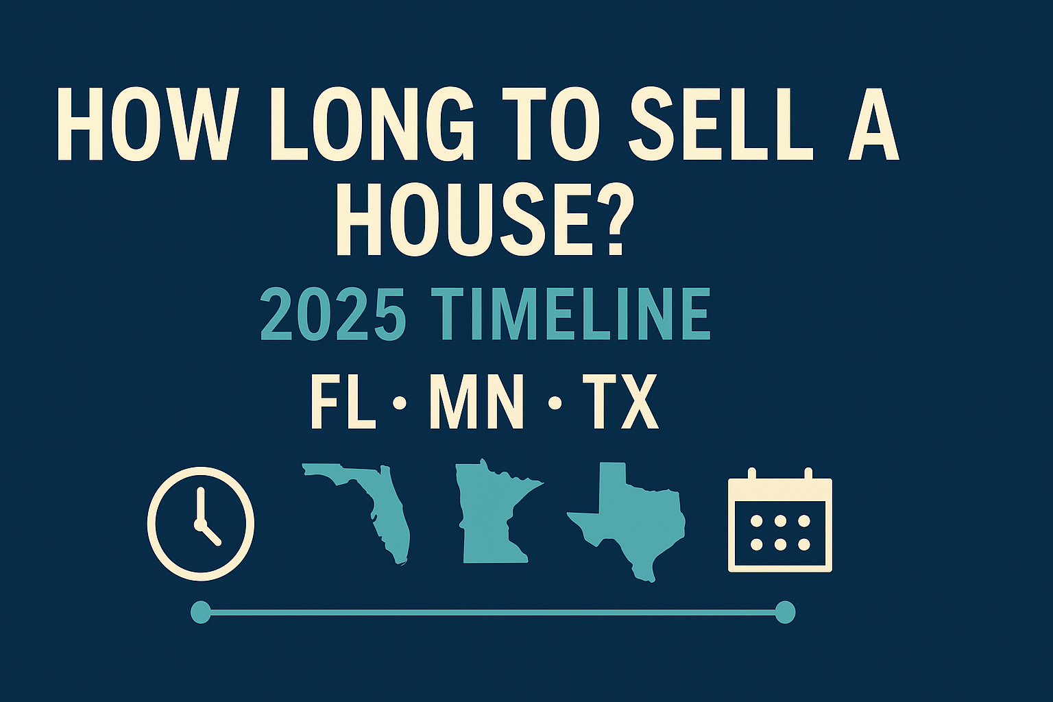 2025 state comparison: Florida vs Minnesota vs Texas—how long it takes to sell a house