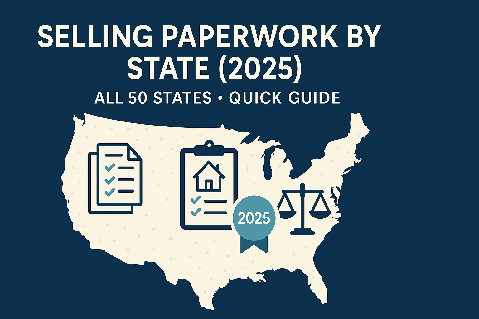 Featured image for 50-state home-selling paperwork guide