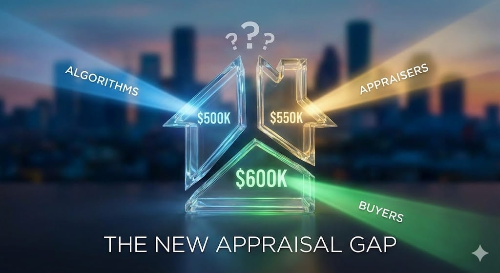 Data visualization comparing nationwide cash sales timelines and traditional MLS listing timelines