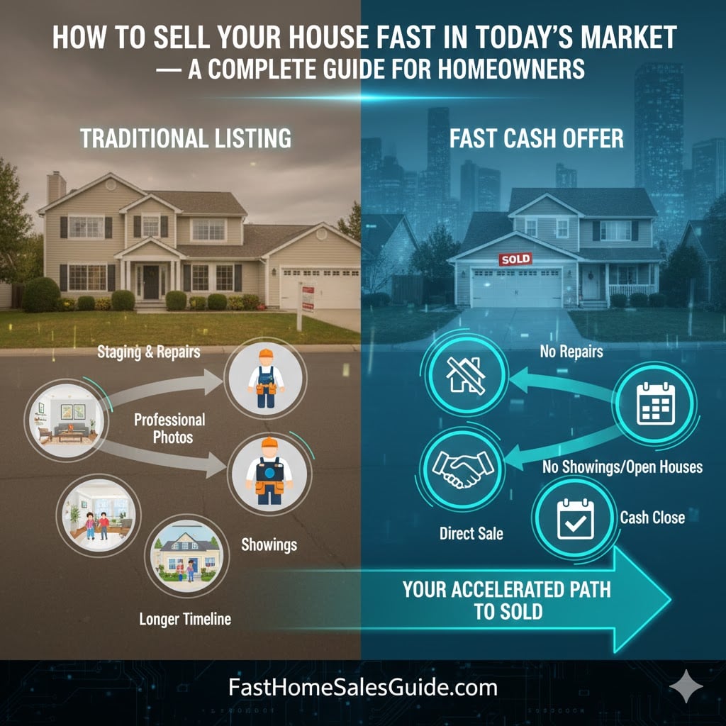Visualization of real estate fast-sale risks and bottlenecks