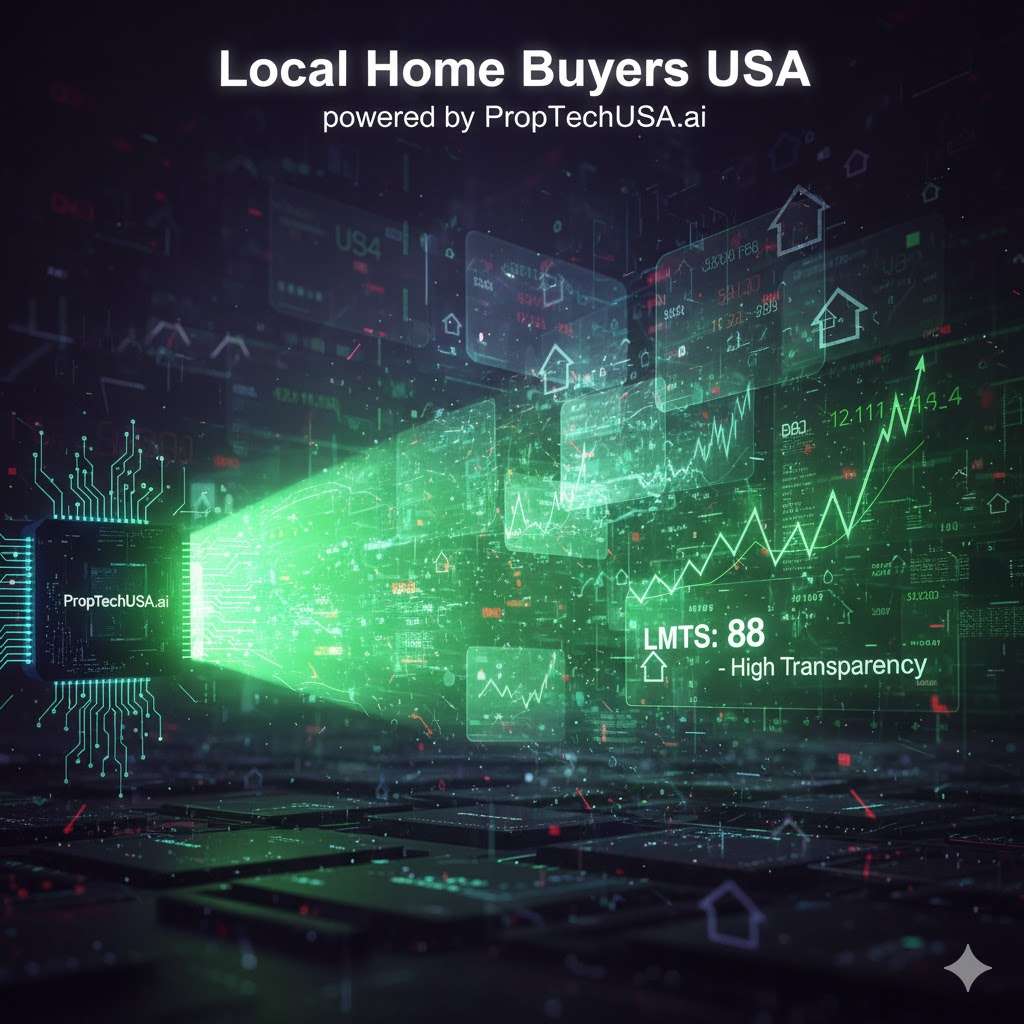 Data visualization representing local market transparency and signal clarity