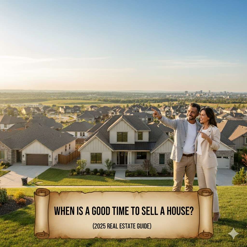 Homeowners reviewing their options and timeline for selling a house in 2025