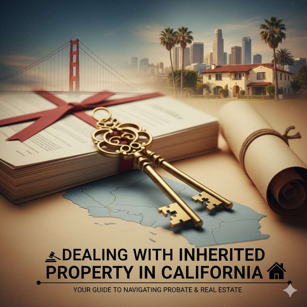 Heirs discussing options for an inherited house in California