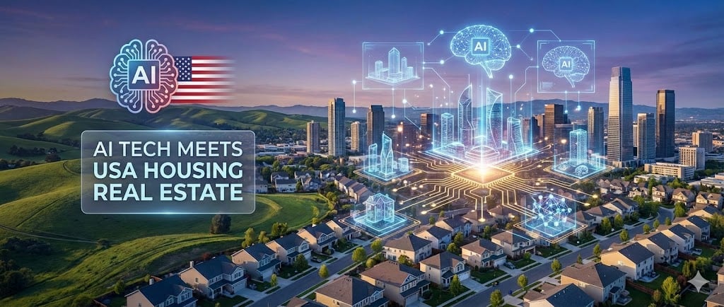 AI-powered USA housing network visualization