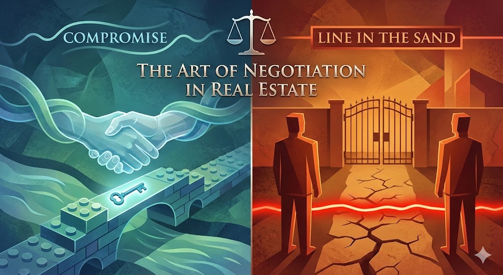 Real estate negotiation strategy